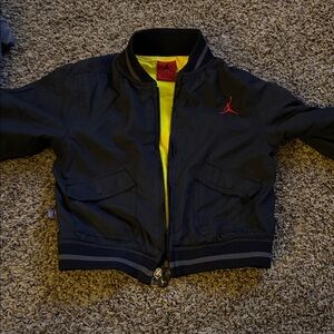 Jordan Kids Jacket - Black with Red Logo